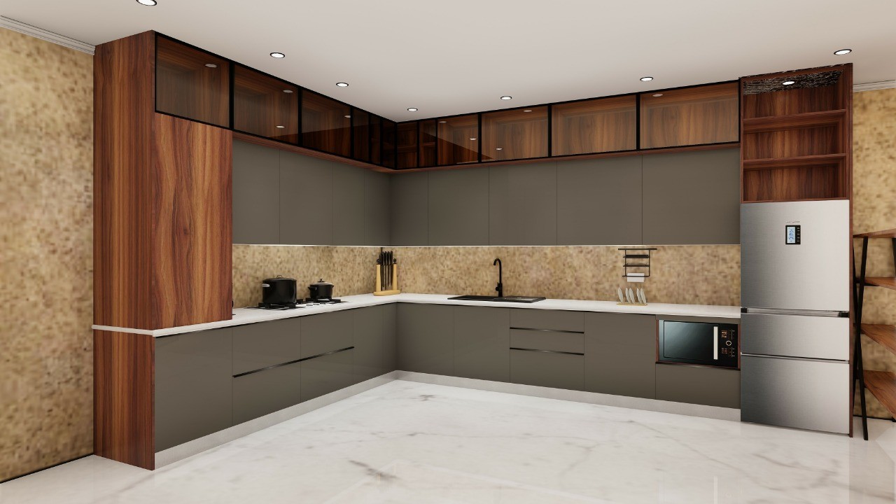 Kitchen interiors in Hosur Road